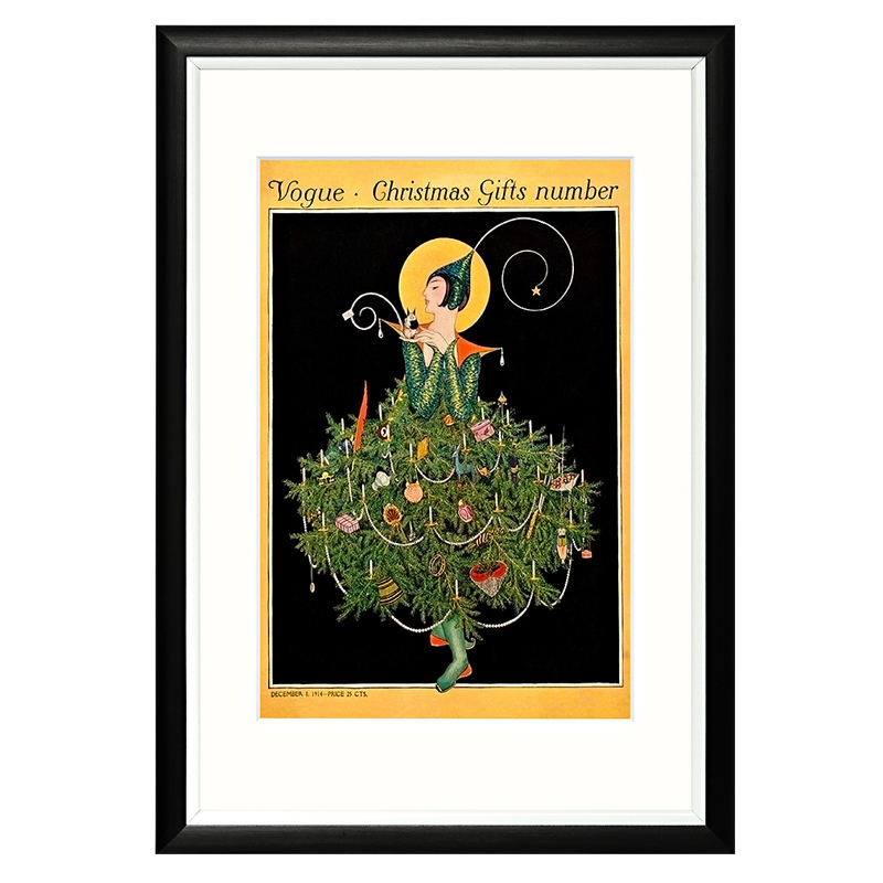 Постер Vogue Christmas Мульти Постер Vogue Christmas Мульти во Владивостоке | Loft Concept