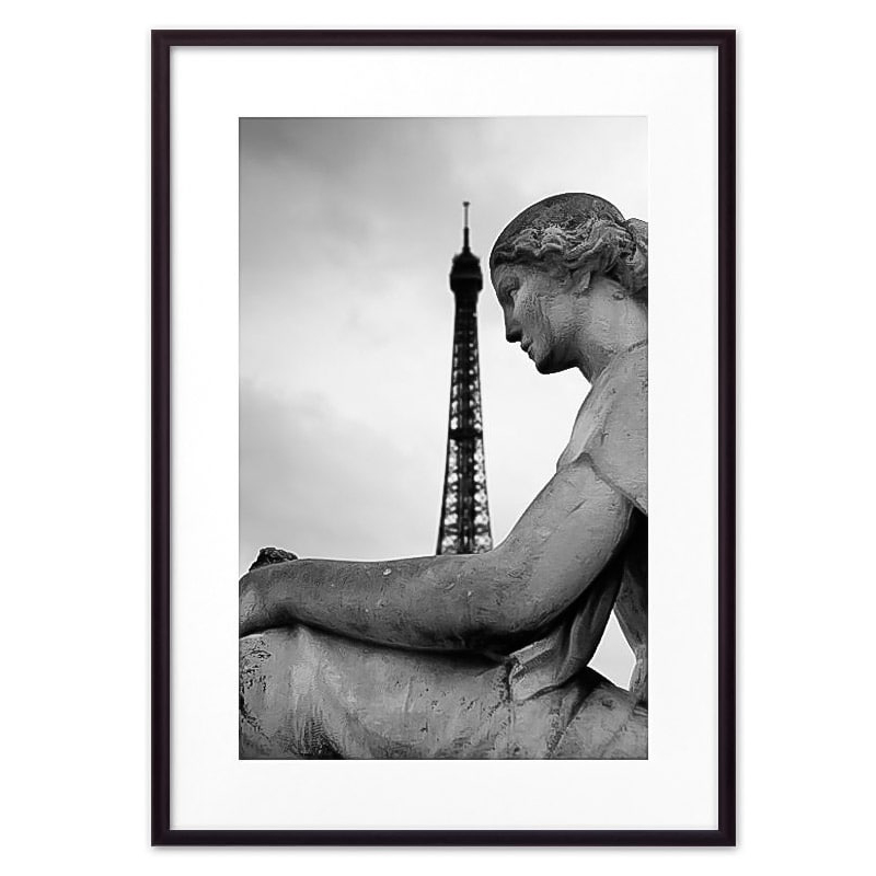 Постер Woman Statue in Paris Постер Woman Statue in Paris во Владивостоке | Loft Concept