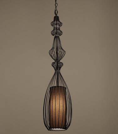 Подвесной светильник Wire Dream Pendant 1 Черный Подвесной светильник Wire Dream Pendant 1 Черный во Владивостоке | Loft Concept