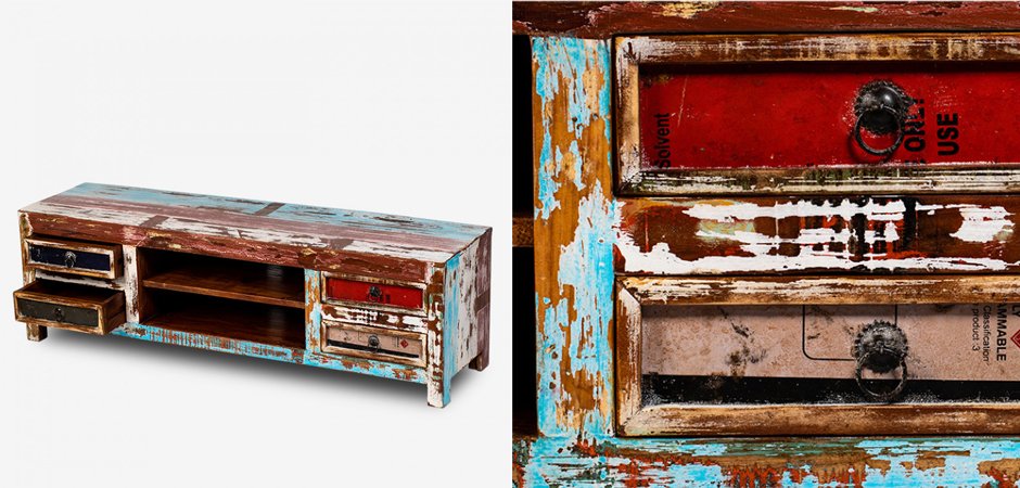 TV-тумба Antique Wood TV TV-тумба Antique Wood TV - Loft-Concept во Владивостоке