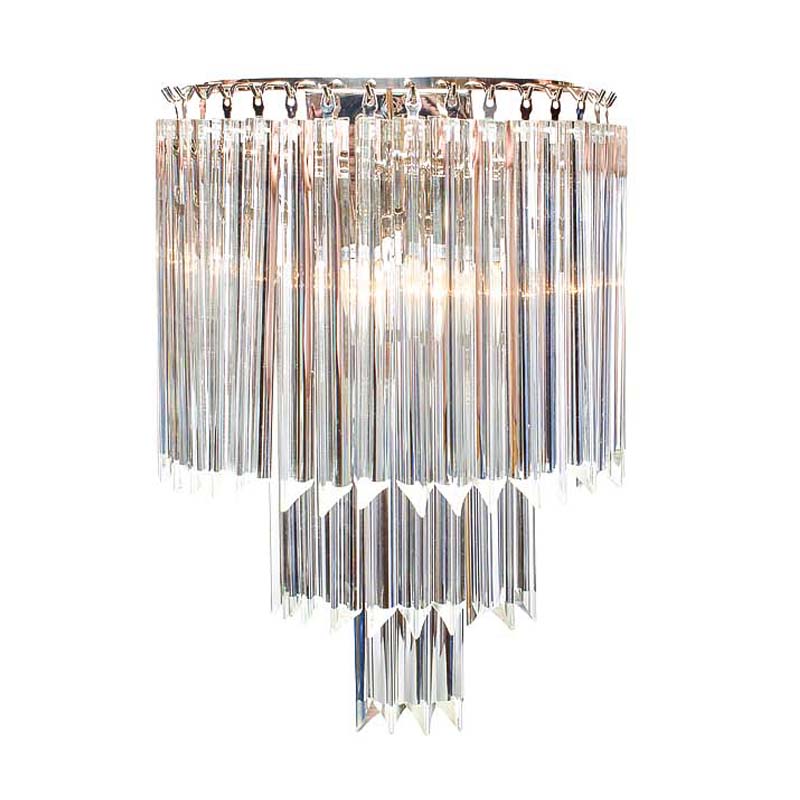 Бра Odeon Glass Wall Sconce Хром Прозрачное Стекло Бра Odeon Glass Wall Sconce Хром Прозрачное Стекло во Владивостоке | Loft Concept