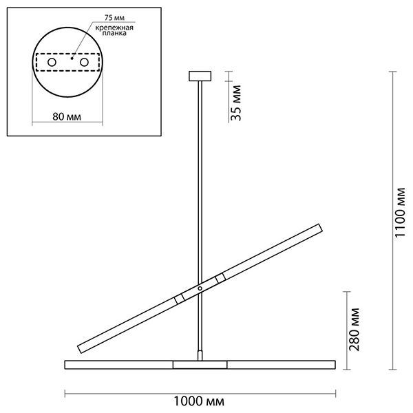Светильник Gold Delta Light 4 lamp Светильник Gold Delta Light 4 lamp во Владивостоке