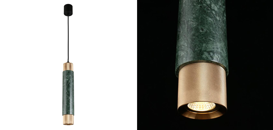 Подвесной светильник Cocktail Tube Изумрудный Подвесной светильник Cocktail Tube Изумрудный - Loft-Concept во Владивостоке