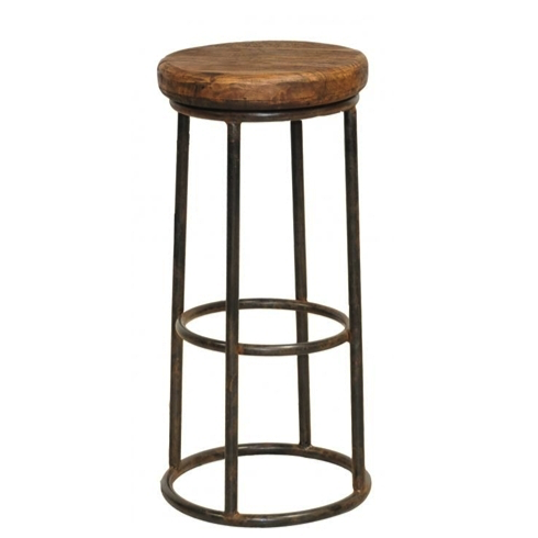 Барный стул Industrial Rust London Bar Stool Коричневый во Владивостоке | Loft Concept 