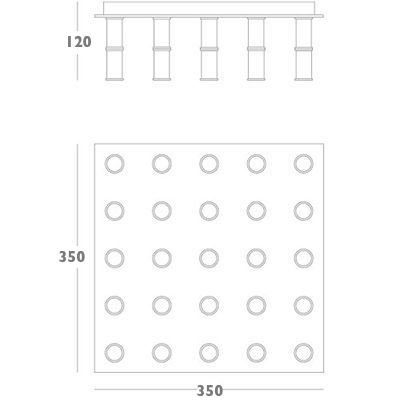 Потолочный светильник Meurice Flush Mount Ceiling Light Потолочный светильник Meurice Flush Mount Ceiling Light во Владивостоке