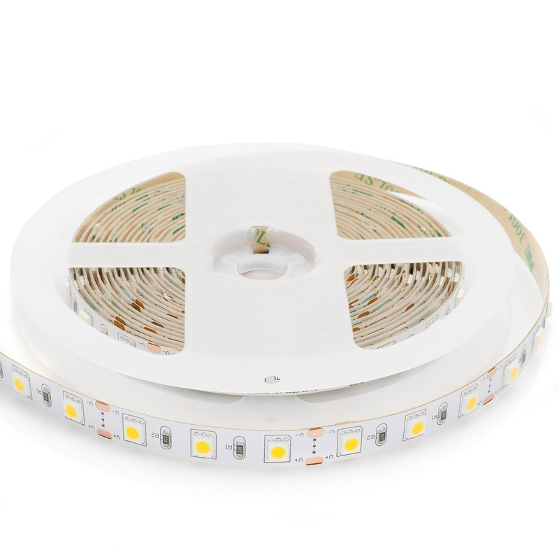 Светодиодная лента 14,4W/m 60LED/m 5050SMD теплый белый Белый Светодиодная лента 14,4W/m 60LED/m 5050SMD теплый белый Белый во Владивостоке | Loft Concept