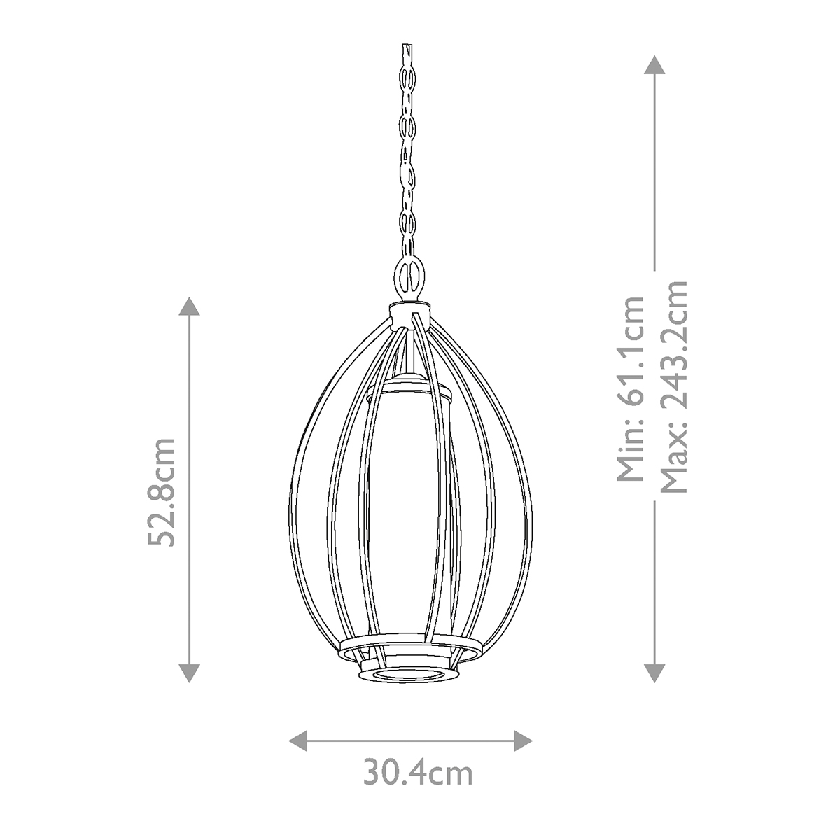 Подвесной светильник овальной формы с цилиндрическим плафоном в цвете сусальное серебро Kichler во Владивостоке