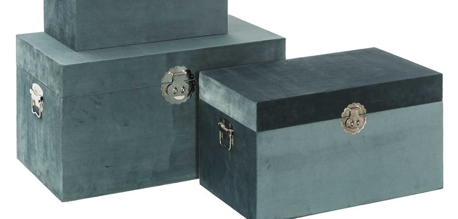 Комплект сундуков Turquoise Texture Комплект сундуков Turquoise Texture - Loft-Concept во Владивостоке