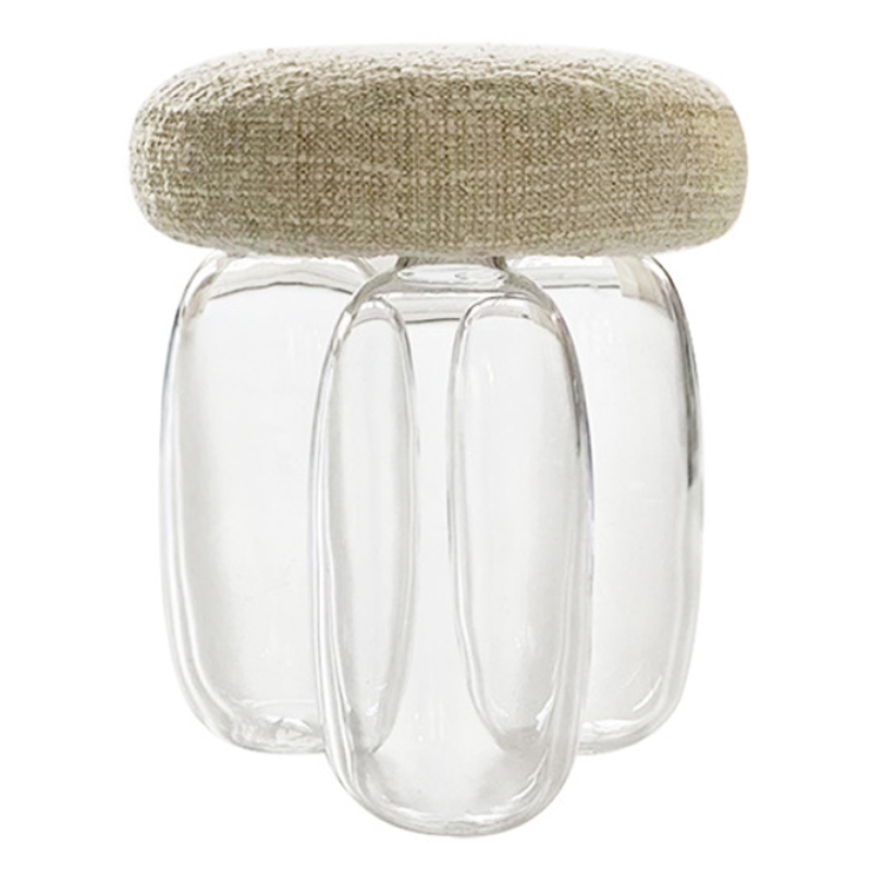 Дизайнерский Пуф Inverted Gravity Pouf Mathieu Lehanneur Прозрачный Бежевый Дизайнерский Пуф Inverted Gravity Pouf Mathieu Lehanneur Прозрачный Бежевый во Владивостоке | Loft Concept