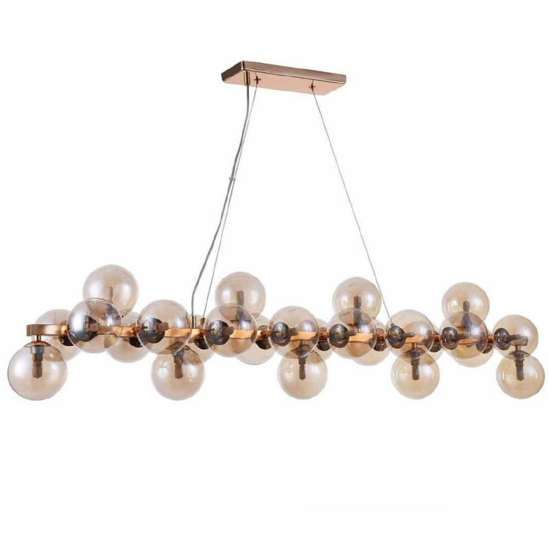 Люстра Berries Chandelier Rectangle Amber 120 Глянцевое золото Янтарь (Amber) Люстра Berries Chandelier Rectangle Amber 120 Глянцевое золото Янтарь (Amber) во Владивостоке | Loft Concept