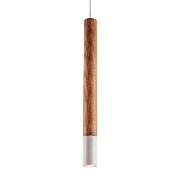 Подвесной светильник Trumpet Wood Pendant Lamp Коричневый Подвесной светильник Trumpet Wood Pendant Lamp Коричневый во Владивостоке | Loft Concept