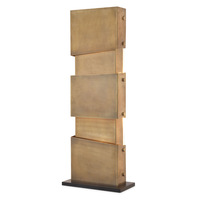 Настольная лампа Eichholtz Table Lamp Shadow Винтажная латунь Настольная лампа Eichholtz Table Lamp Shadow Винтажная латунь во Владивостоке | Loft Concept