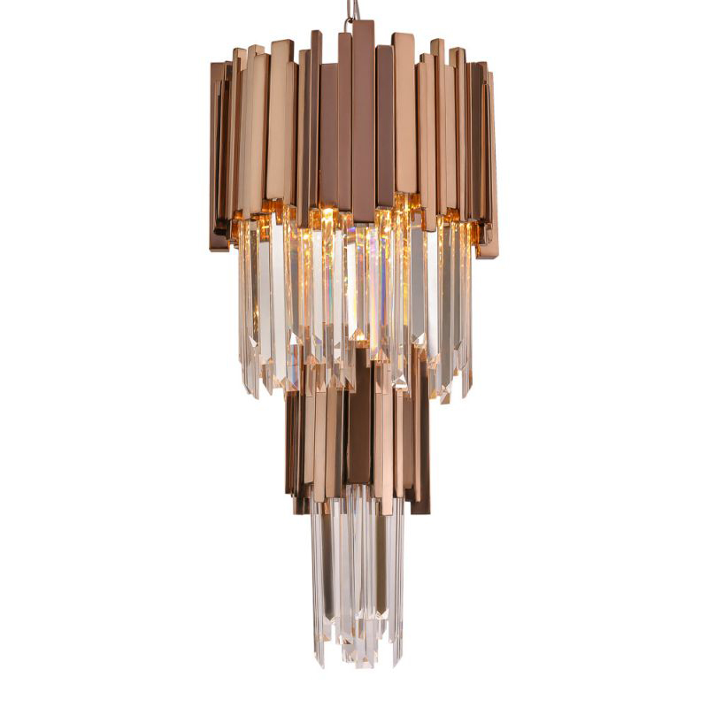 Люстра многоярусная Luxxu Modern Cascade Chandelier Bronze Metal Glass 35 Бронза Прозрачное Стекло Люстра многоярусная Luxxu Modern Cascade Chandelier Bronze Metal Glass 35 Бронза Прозрачное Стекло во Владивостоке | Loft Concept