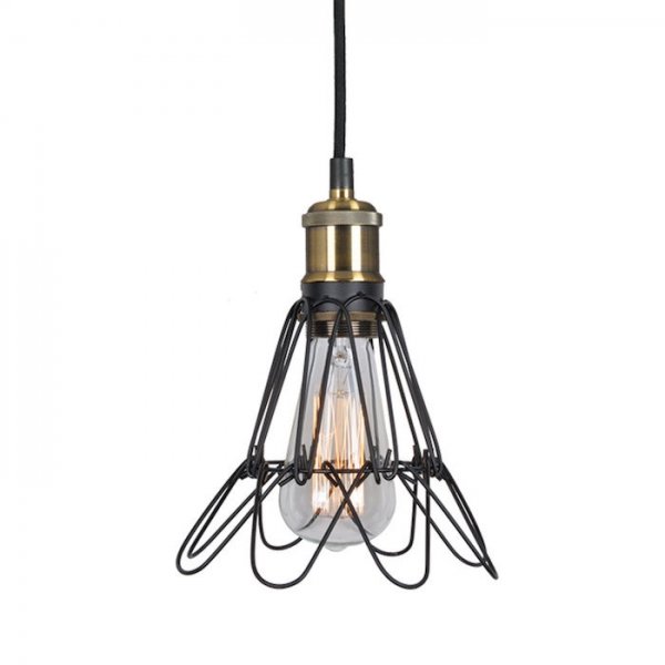 Подвесной светильник Cage Filament Pendant Подвесной светильник Cage Filament Pendant во Владивостоке | Loft Concept
