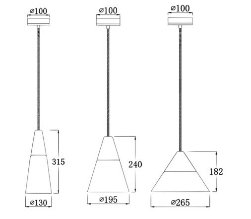 Подвесной светильник Opaque Light Fat во Владивостоке