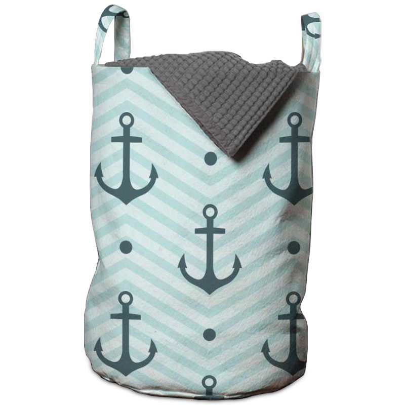 Корзина Anchors Basket Светло-голубой Бирюзовый Корзина Anchors Basket Светло-голубой Бирюзовый во Владивостоке | Loft Concept