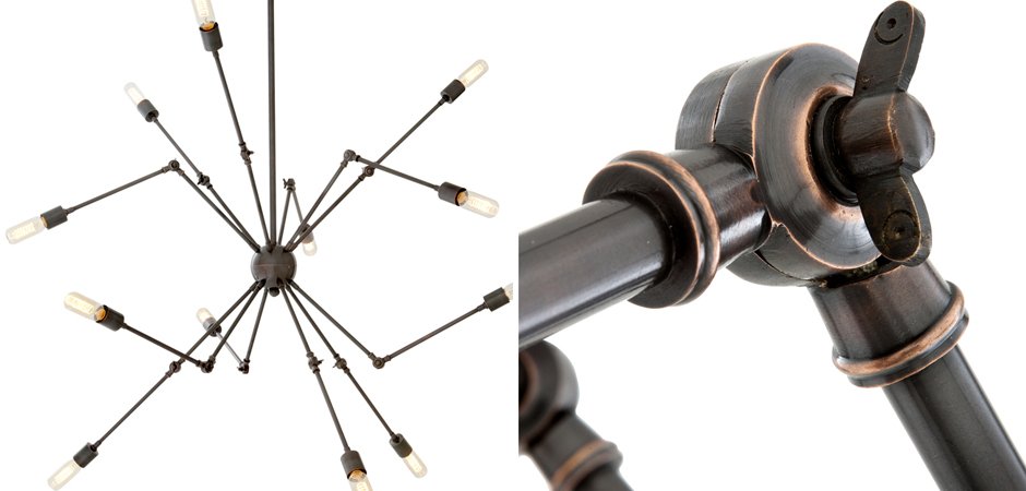 Люстра Eichholtz Ceiling Lamp Spider 12 - Loft-Concept во Владивостоке