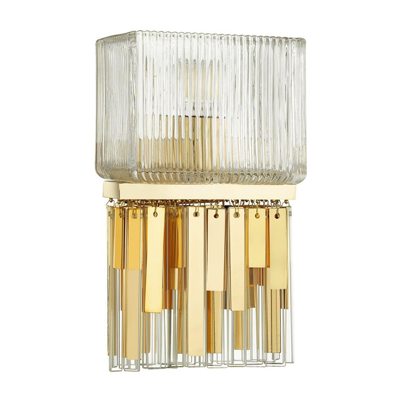 Бра Madelen Gold Wall Lamp Глянцевое золото Прозрачный (Transparent) Бра Madelen Gold Wall Lamp Глянцевое золото Прозрачный (Transparent) во Владивостоке | Loft Concept