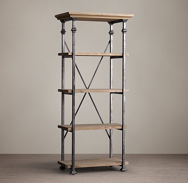 Стеллаж Retro Oak Rack Стеллаж Retro Oak Rack во Владивостоке | Loft Concept