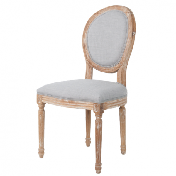 Стул French chairs Provence Light grey Chair Серый Бежевый Стул French chairs Provence Light grey Chair Серый Бежевый во Владивостоке | Loft Concept