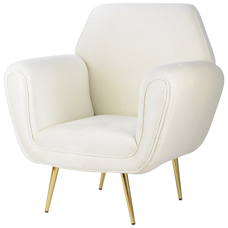 Кресло Minotti Lounge Chairs Gigi Radice Белый во Владивостоке | Loft Concept 