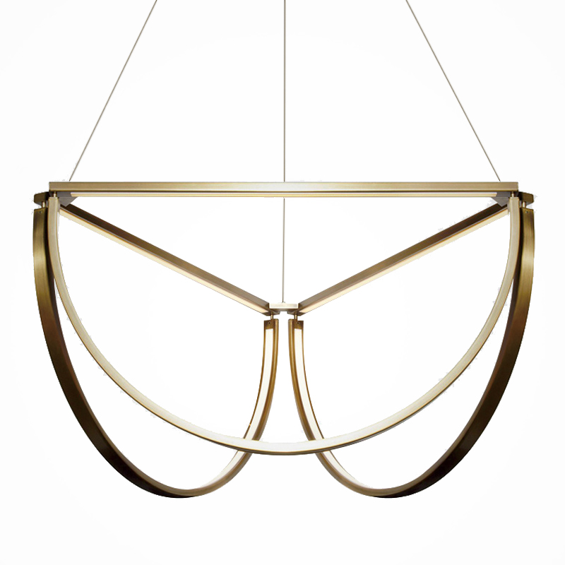 Подвесной светильник Solana Hanging lamp Золотой Подвесной светильник Solana Hanging lamp Золотой во Владивостоке | Loft Concept