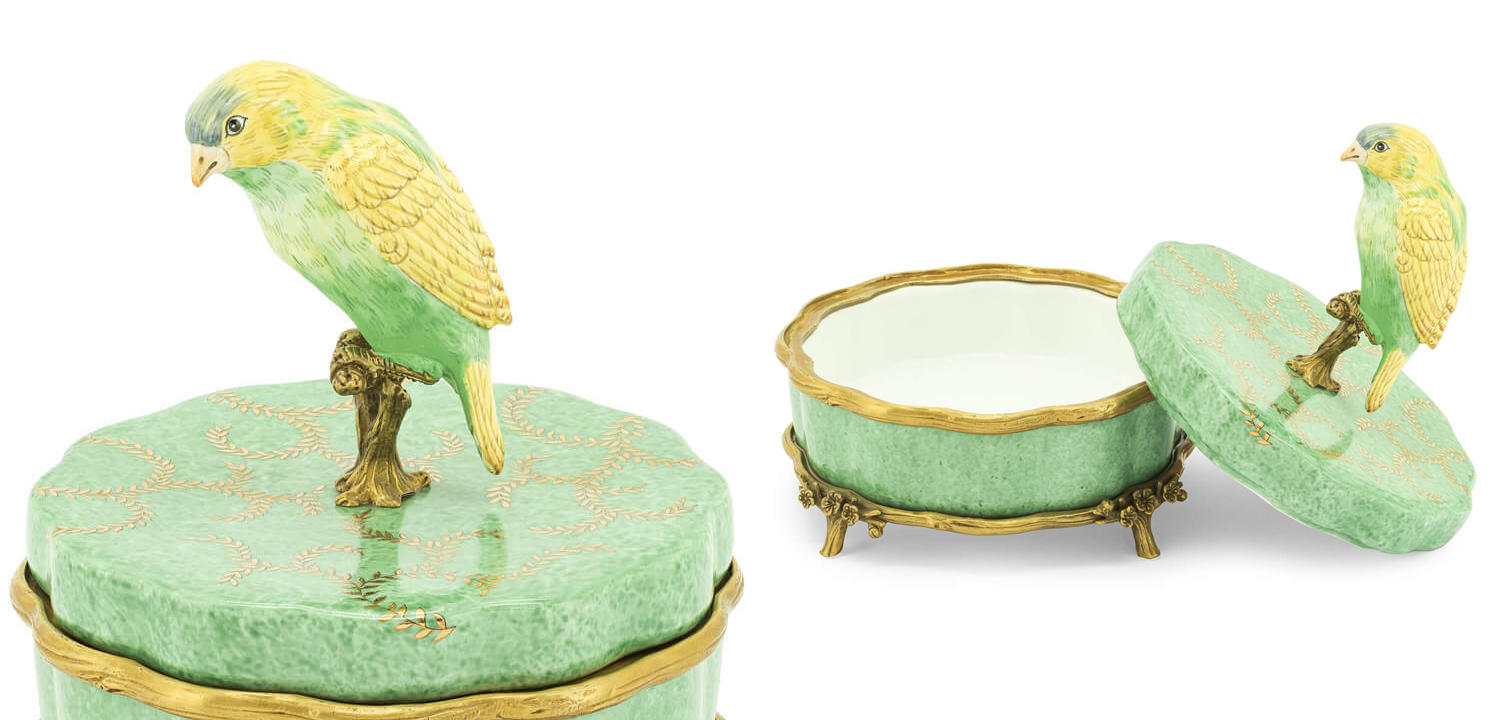 Шкатулка BOX ATLANTA BIRD SM - фото