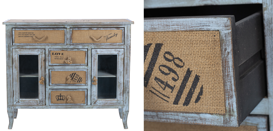 Комод в стиле прованс Beige-Blue Provence Комод в стиле прованс Beige-Blue Provence - Loft-Concept во Владивостоке