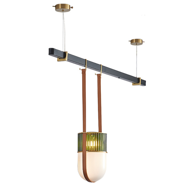 Dario Linear pendant light Черный Синий Желтый Зеленый Dario Linear pendant light Черный Синий Желтый Зеленый во Владивостоке | Loft Concept