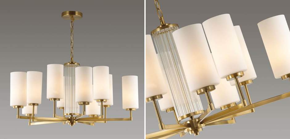 Люстра Pillars на 10 ламп - Loft-Concept во Владивостоке