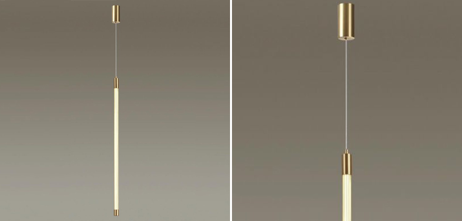 Подвесной светильник Bronze Trumpet tube светодиодный Подвесной светильник Bronze Trumpet tube светодиодный - Loft-Concept во Владивостоке