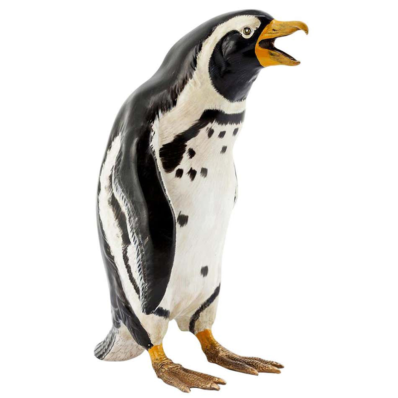 Аксессуар Pingouin Sculpture Черно-белый Латунь Аксессуар Pingouin Sculpture Черно-белый Латунь во Владивостоке | Loft Concept