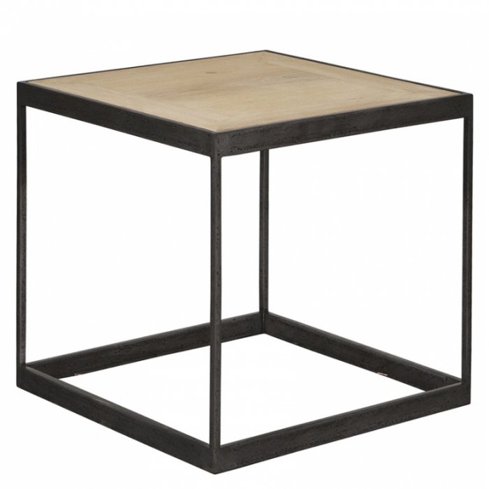 Приставной столик Industrial Oak Side Table  во Владивостоке | Loft Concept 