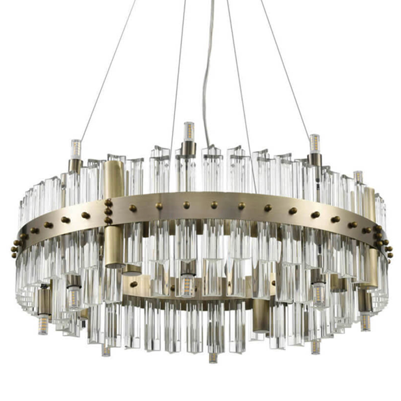 Люстра Saturno Not Baroncelli Bronze Chandelier Бронза Прозрачный (Transparent) Люстра Saturno Not Baroncelli Bronze Chandelier Бронза Прозрачный (Transparent) во Владивостоке | Loft Concept
