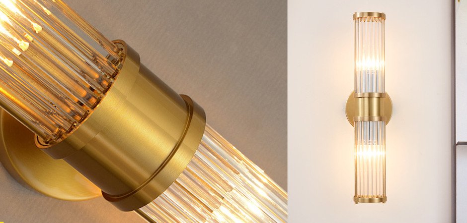 Ralph Lauren Бра Allen Double Light Brass Ralph Lauren Бра Allen Double Light Brass - Loft-Concept во Владивостоке