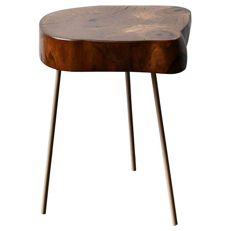 Приставной стол Povey Industrial Metal Rust Side Table Коричневый Бежевый Приставной стол Povey Industrial Metal Rust Side Table Коричневый Бежевый во Владивостоке | Loft Concept