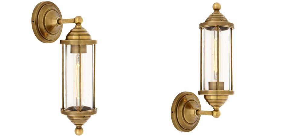 Бра Eichholtz Wall Lamp Clayton Brass Бра Eichholtz Wall Lamp Clayton Brass - Loft-Concept во Владивостоке