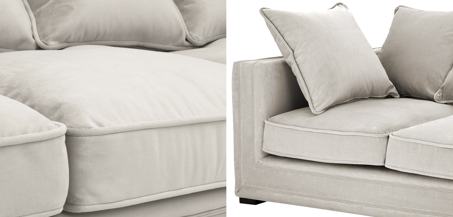 Диван Eichholtz Sofa Menorca Stone grey - фото