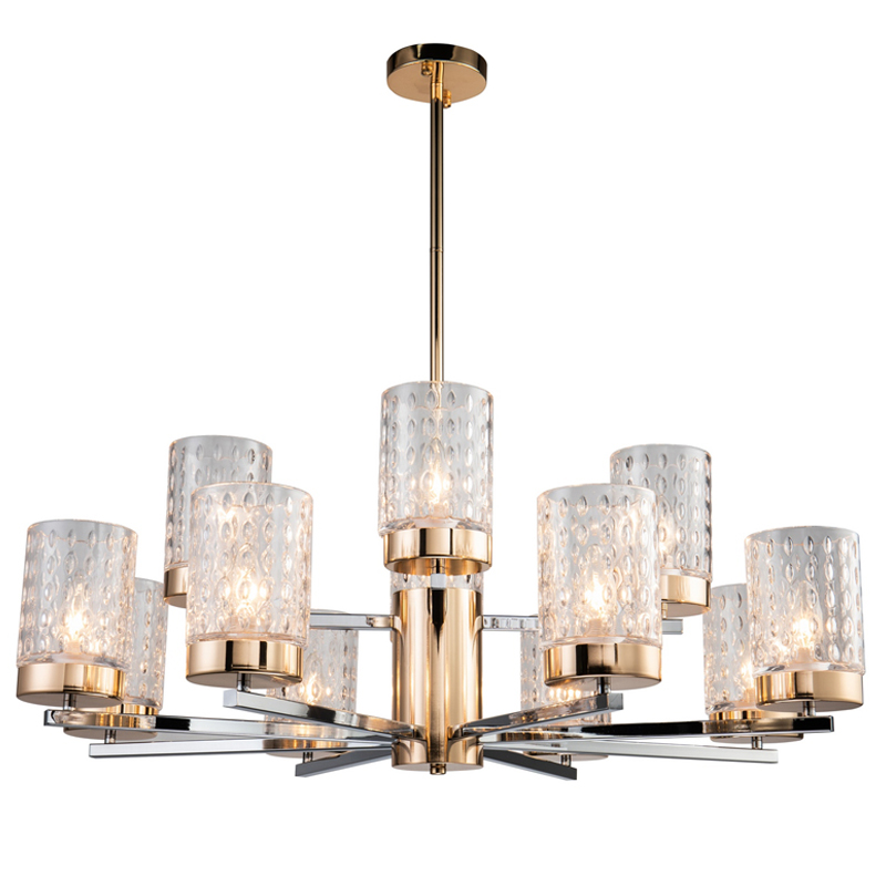 Люстра Didian Chandelier 95 Глянцевое золото Хром Прозрачный Люстра Didian Chandelier 95 Глянцевое золото Хром Прозрачный во Владивостоке | Loft Concept