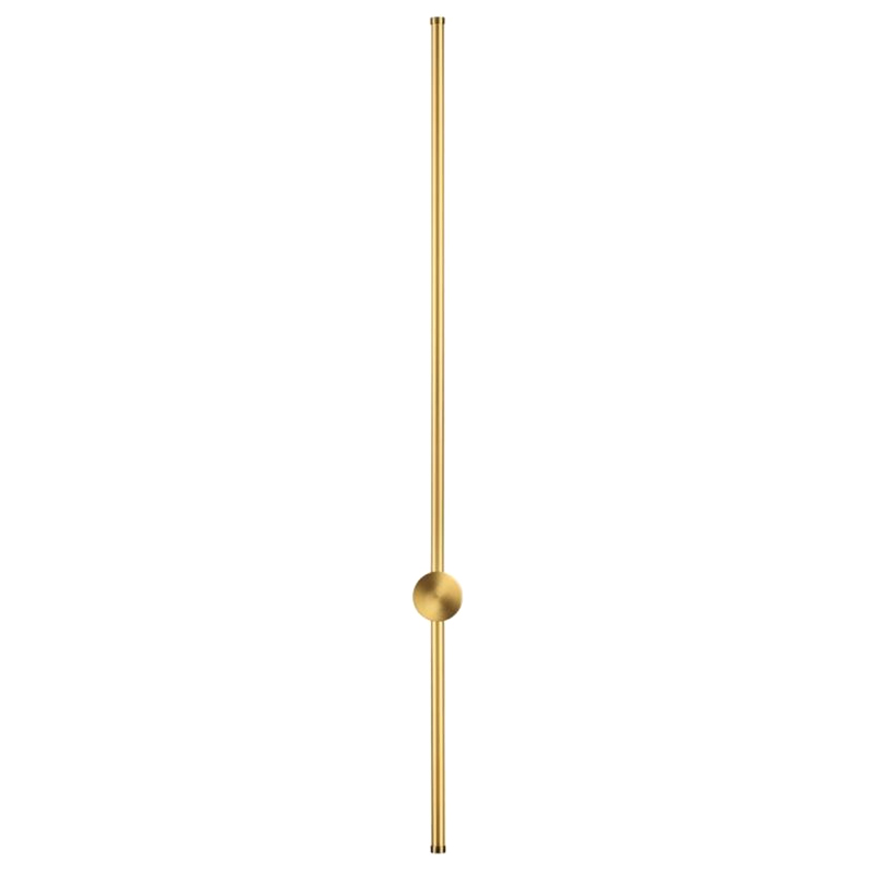 Бра светодиодное Trumpet tube Gold 100см Золотой Бра светодиодное Trumpet tube Gold 100см Золотой во Владивостоке | Loft Concept