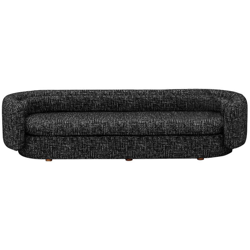 Диван Everard Sofa Черный Черно-белый Коричневый Диван Everard Sofa Черный Черно-белый Коричневый во Владивостоке | Loft Concept