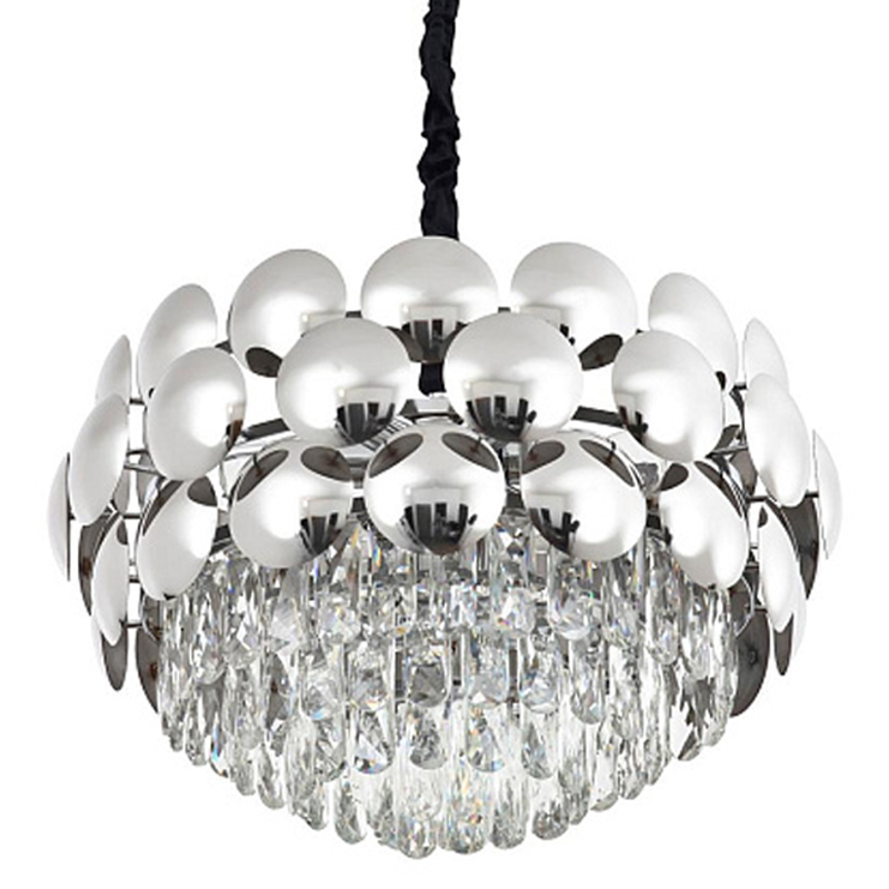 Люстра Egeskov Chrome с Хрустальным Плафоном Хром Люстра Egeskov Chrome с Хрустальным Плафоном Хром во Владивостоке | Loft Concept