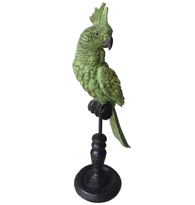 Статуэтка Green Parrots Зеленый Статуэтка Green Parrots Зеленый во Владивостоке | Loft Concept