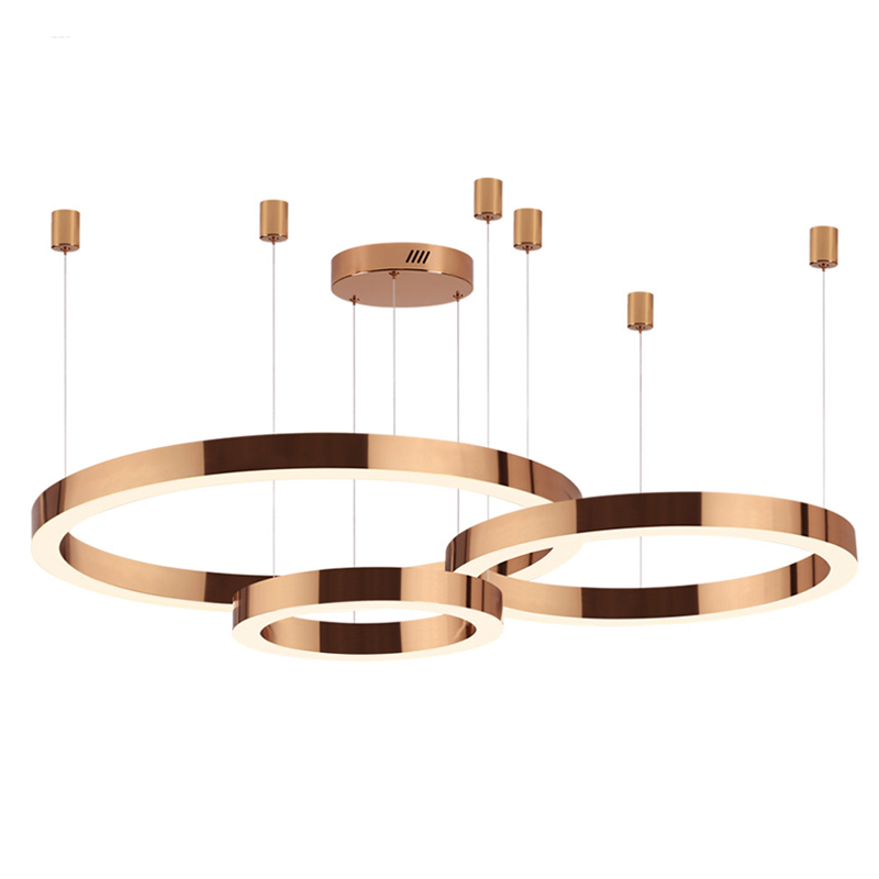 Люстра 3 Bronze Ring Horizontal Бронза Люстра 3 Bronze Ring Horizontal Бронза во Владивостоке | Loft Concept