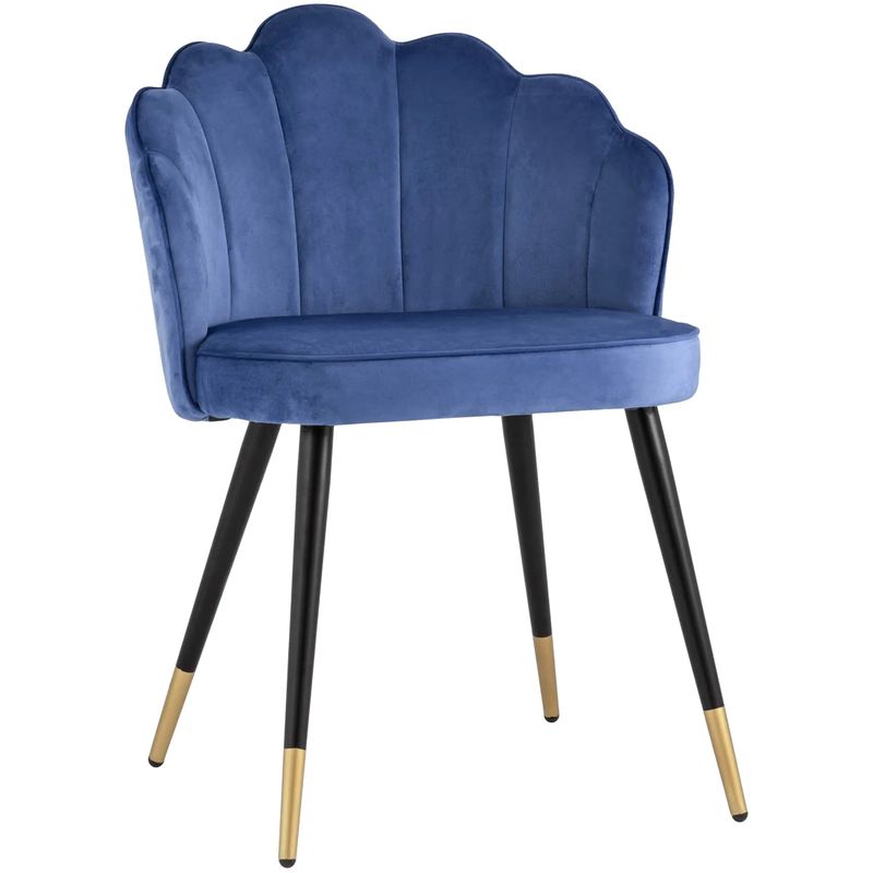 Стул Bristol Chair Королевский Синий Цвет Синий Черный Золотой Стул Bristol Chair Королевский Синий Цвет Синий Черный Золотой во Владивостоке | Loft Concept
