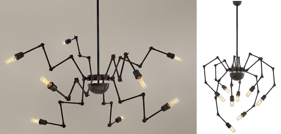 Люстра Eichholtz Ceiling Lamp Spider - Loft-Concept во Владивостоке