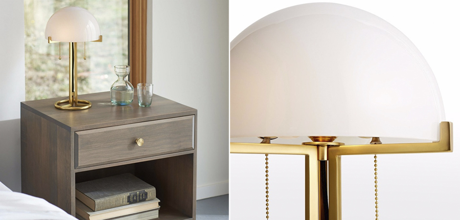Настольная лампа White Dome Table Lamp Настольная лампа White Dome Table Lamp - Loft-Concept во Владивостоке