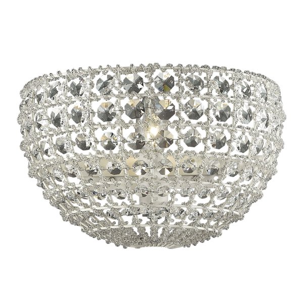Бра Casbah Crystal Wall Lamp Прозрачный Белый во Владивостоке | Loft Concept 