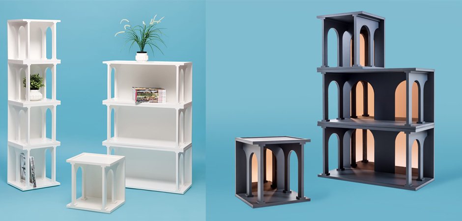 Полка Seletti Renaissance Single Anthracite Полка Seletti Renaissance Single Anthracite - Loft-Concept во Владивостоке