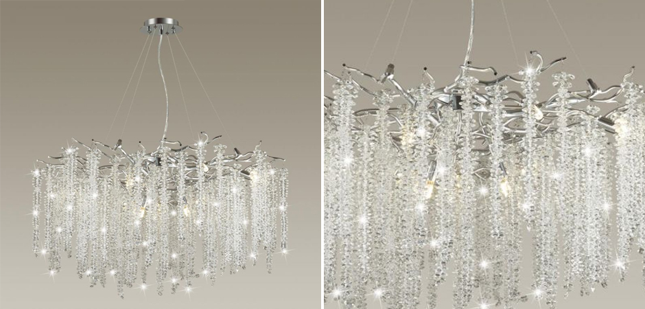 Люстра Fairy Tree Silver на 14 ламп Люстра Fairy Tree Silver на 14 ламп - Loft-Concept во Владивостоке